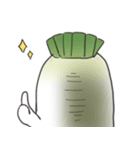 喋るだいこんスタンプ（個別スタンプ：9）