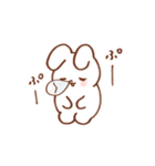 もっちりとしたうさぎ 2（個別スタンプ：20）