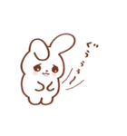 もっちりとしたうさぎ 2（個別スタンプ：21）