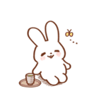 もっちりとしたうさぎ 2（個別スタンプ：25）