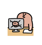 はたらくタコの動くスタンプ（個別スタンプ：16）