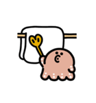 はたらくタコの動くスタンプ（個別スタンプ：20）
