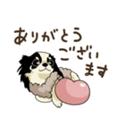 チワワパーティー2【敬語挨拶バージョン】（個別スタンプ：12）