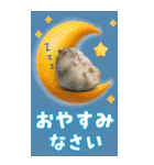 夏も毎日♡モフハムの見やすいBIG文字！（個別スタンプ：28）