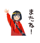 単位のためのダウナー女子★大学生（個別スタンプ：10）