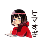 単位のためのダウナー女子★大学生（個別スタンプ：22）