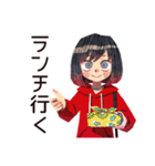 単位のためのダウナー女子★大学生（個別スタンプ：33）