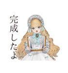 ゴシック＆ロリータガールの手作り自慢♡（個別スタンプ：11）