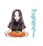 しっかり者な女子の自炊記録（個別スタンプ：25）