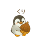 季節を教えてくれるペンギン 日本語（個別スタンプ：3）