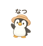 季節を教えてくれるペンギン 日本語（個別スタンプ：10）
