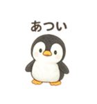 季節を教えてくれるペンギン 日本語（個別スタンプ：17）
