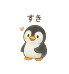 季節を教えてくれるペンギン 日本語（個別スタンプ：19）