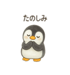 季節を教えてくれるペンギン 日本語（個別スタンプ：22）
