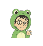 ドクター・サム（カエル着ぐるみ各種）（個別スタンプ：5）