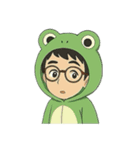ドクター・サム（カエル着ぐるみ各種）（個別スタンプ：9）