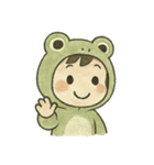 ドクター・サム（カエル着ぐるみ各種）（個別スタンプ：24）