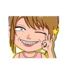 爆笑女子の珍劇場2（個別スタンプ：6）