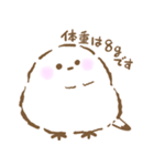 ふわふわもちもちシマエナガさん（個別スタンプ：40）