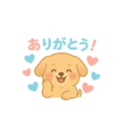 子犬のゆるふわトーク（個別スタンプ：3）