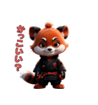 忍法レッサーパンダ参上！（個別スタンプ：40）