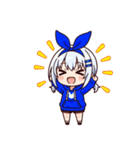 白髪ローツインのプティちゃん（個別スタンプ：8）