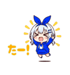 白髪ローツインのプティちゃん（個別スタンプ：10）