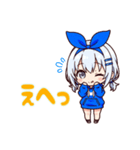 白髪ローツインのプティちゃん（個別スタンプ：14）