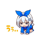 白髪ローツインのプティちゃん（個別スタンプ：17）