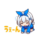 白髪ローツインのプティちゃん（個別スタンプ：18）