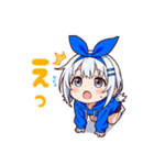 白髪ローツインのプティちゃん（個別スタンプ：21）