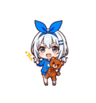 白髪ローツインのプティちゃん（個別スタンプ：24）
