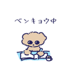 トイプードルの世界2 〜夏休み編〜（個別スタンプ：12）