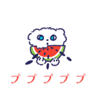トイプードルの世界2 〜夏休み編〜（個別スタンプ：38）
