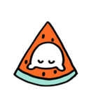 おいしいおばけ 夏のくらし(文字無し)（個別スタンプ：5）