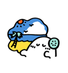 おいしいおばけ 夏のくらし(文字無し)（個別スタンプ：6）