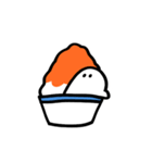 おいしいおばけ 夏のくらし(文字無し)（個別スタンプ：17）