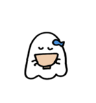 おいしいおばけ 夏のくらし(文字無し)（個別スタンプ：19）