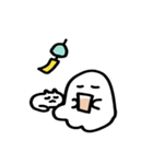 おいしいおばけ 夏のくらし(文字無し)（個別スタンプ：29）