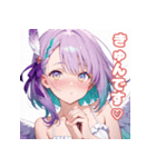 おちゃめな女神さまの神対応スタンプ（個別スタンプ：2）