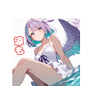 おちゃめな女神さまの神対応スタンプ（個別スタンプ：18）