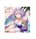 おちゃめな女神さまの神対応スタンプ（個別スタンプ：23）