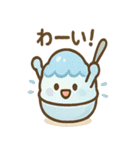夏はかきごおりくん（個別スタンプ：21）