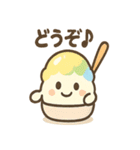 夏はかきごおりくん（個別スタンプ：34）