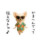 関西弁♡エッホエッホ！チワワ（個別スタンプ：5）