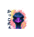 動物×現代アート✕関西弁！（個別スタンプ：35）