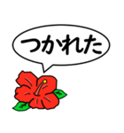 ハイビスカスの花（日常会話用）（個別スタンプ：20）