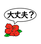 ハイビスカスの花（日常会話用）（個別スタンプ：39）