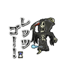 アンデッド動く⚰️骨グリムリーパー_死神（個別スタンプ：16）