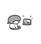 らくがきボビ（個別スタンプ：4）